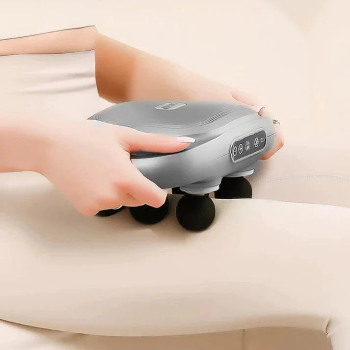 Electric Massage Gun with Multiple Heads