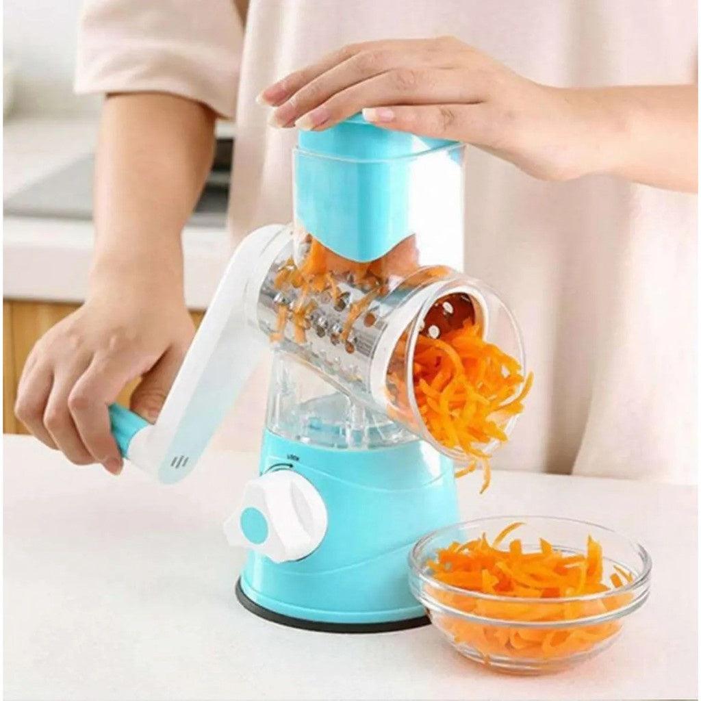 3-in-1 Multifunctional Food Processor with Hand Crank